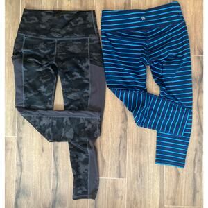 Yoga Leggings XS Athleta and Fabletics Crop